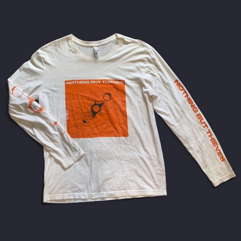 Nothing But Thieves White Long Sleeve “Forever & Ever More” Tour Shirt